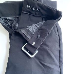 Zara high waisted black pant